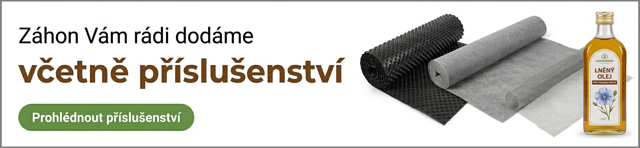 Příslušenství pro záhonyohra